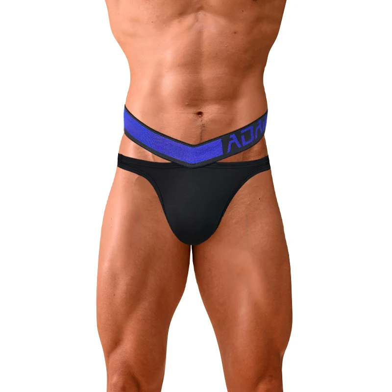 

ADANNU Sexy Men Underwear Modal Breathable Jockstraps Bikini Briefs Male Sport Boxers Gay Sissy Panties Underpants for Men