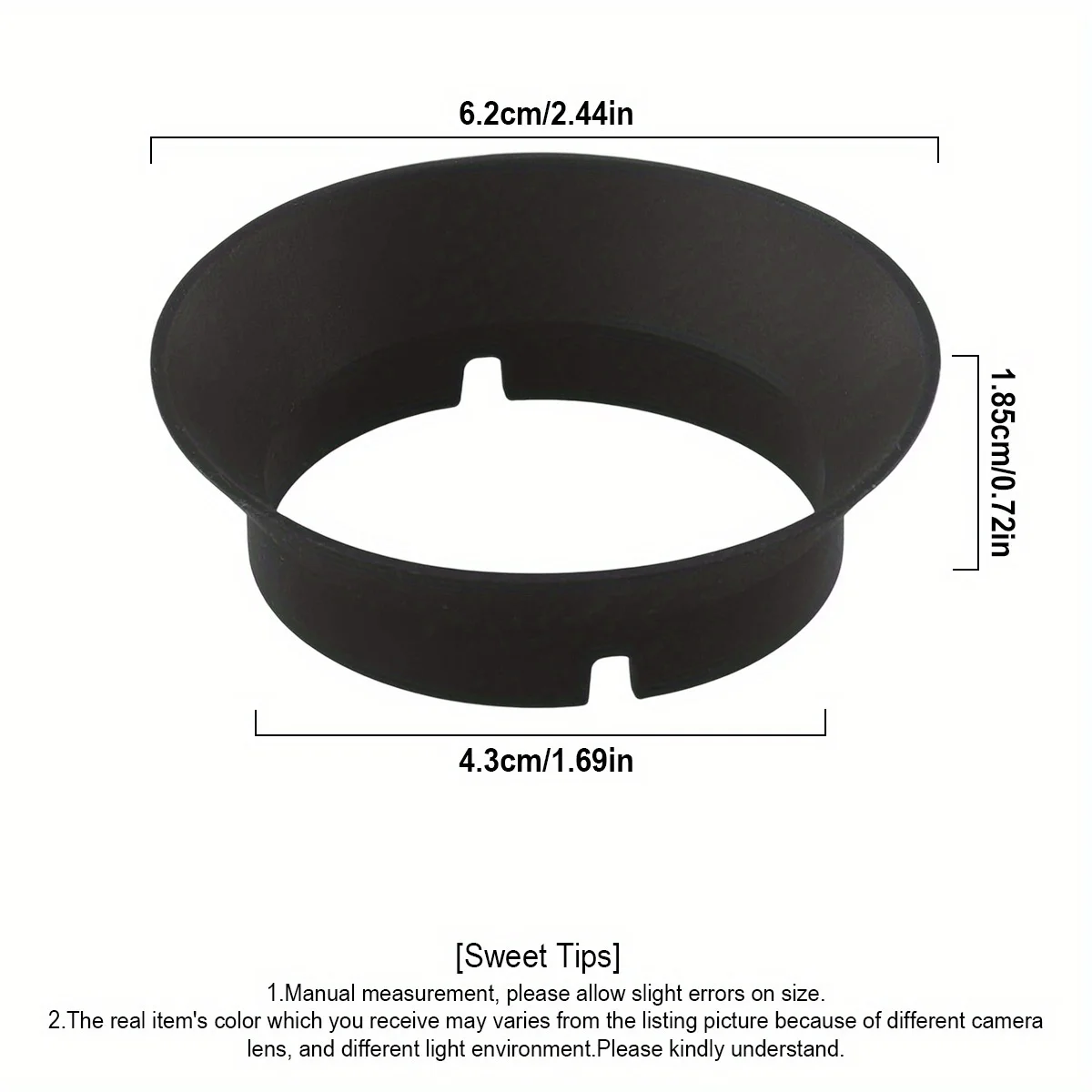 Silicone Gasket Replacement for Baratza Encore & Virtuoso, Fit for Maestro & Preciso & Electric Conical Burr Coffee Grinder