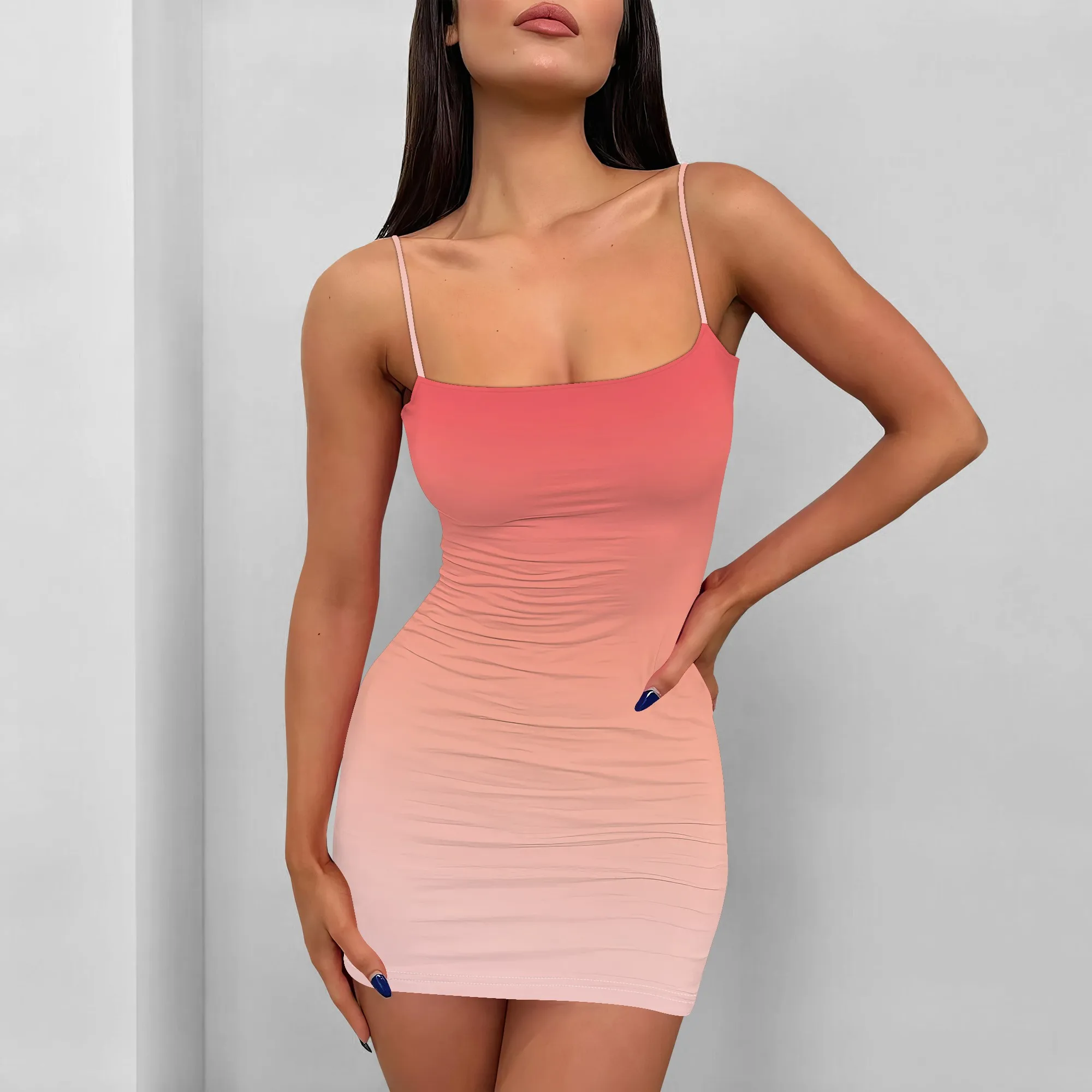 Women's Mini Sexy Bodycon Dress 2025 Summer Going Out Short Backless Party Club Dresses Beach Vacation Outfits