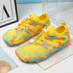 2024 New Fashion Summer Men's Barefoot Shoes Big Size 46 Quick-drying Five Fingers Shoes Unisex Gym Shoes Men Sapatilha Aquatica
