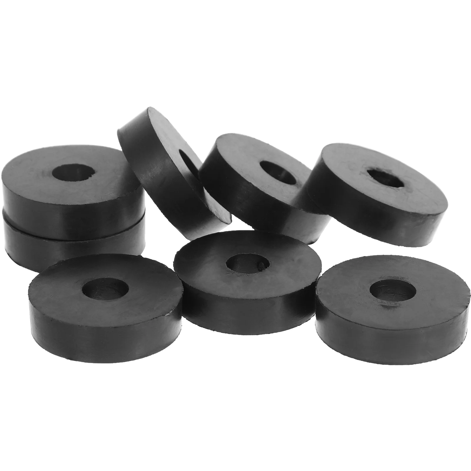 8pcs Vibration Suppression Rubber Grommets Flat Flat Rubber Grommets Washers