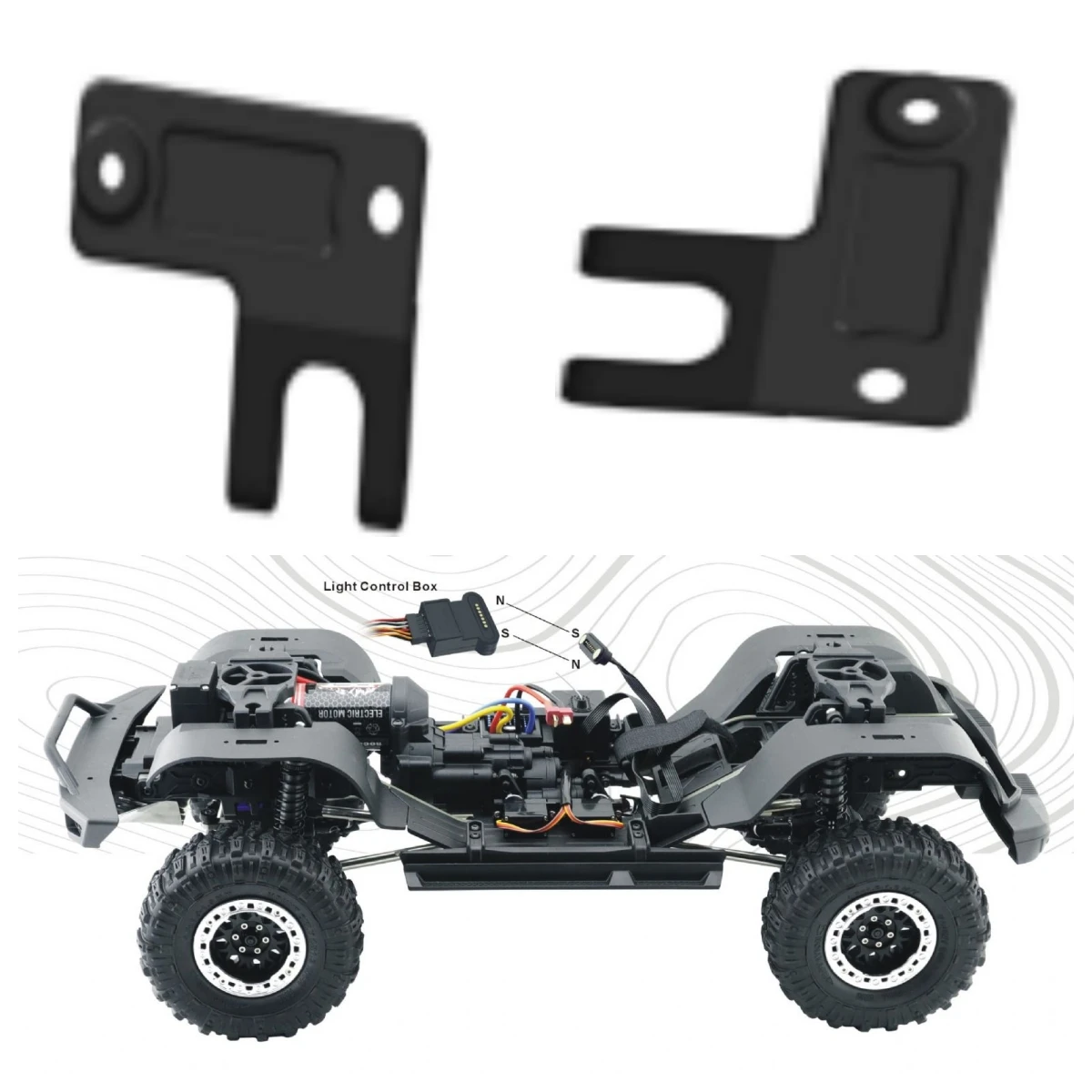 RGT RC Spare Parts P860129 Panhard Bar Mount(AL.) For RGT EX86020 1/10 scale RTR crawler - Intrude