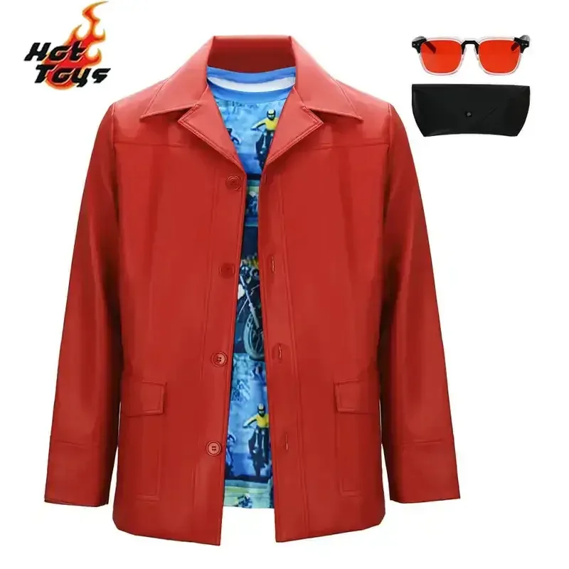 

dd12Fight Club Tyler Durden Jacket Cosplay Costume Movie Role Men's Tops Halloween Outfits