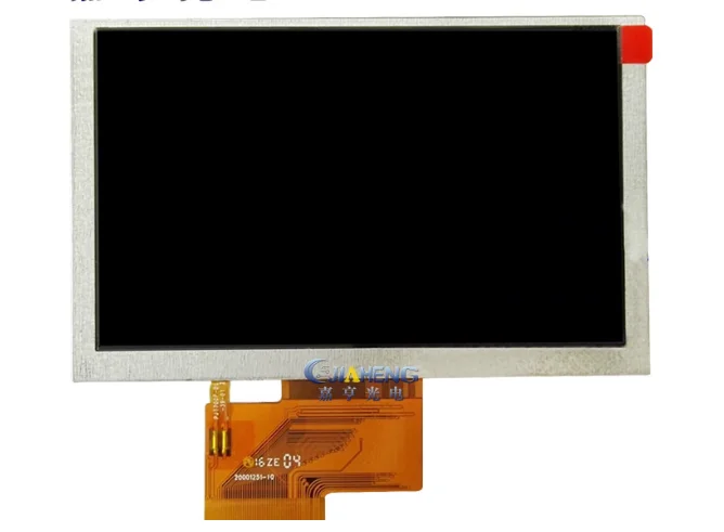 

5-inch high-definition industrial control instrument LCD screen ZE050NA-01U 800 * 480 50P display screen