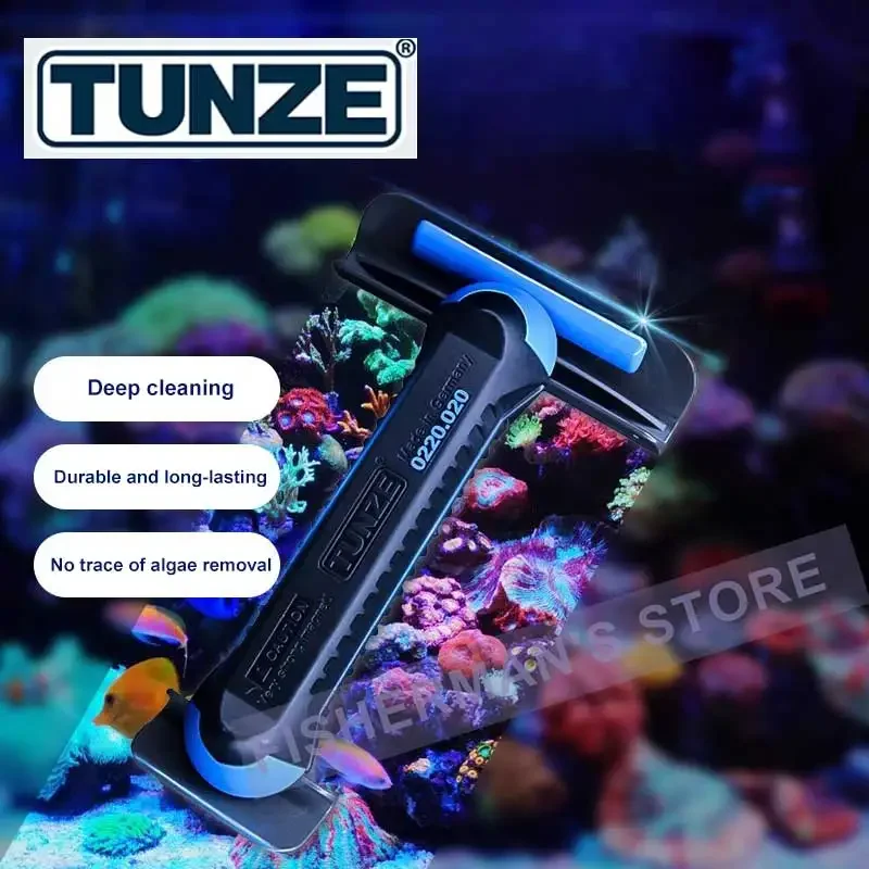 TUNZE Care Magnet Care Magnet Nano Aquarium Glass Fish Brush Makeup Tank Magnetic Clean Brush Strong For 6-25mm Aquarium Glass