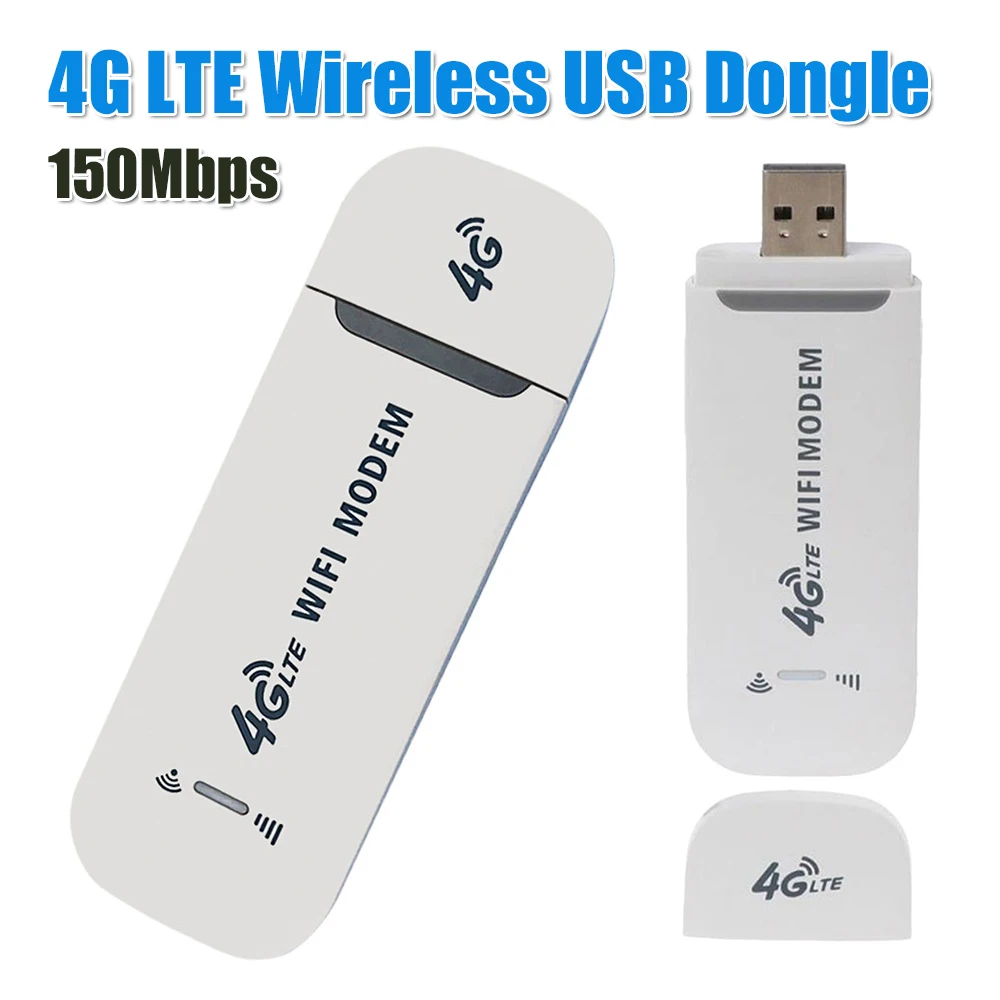 

USB 150Mbps Modem Stick Portable Wireless WiFi Adapter 4G Card Router for Laptop