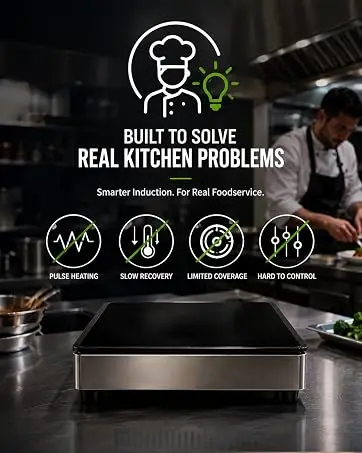 NESTIQEX commercial induction brand built to solve real foodservice kitchen problems