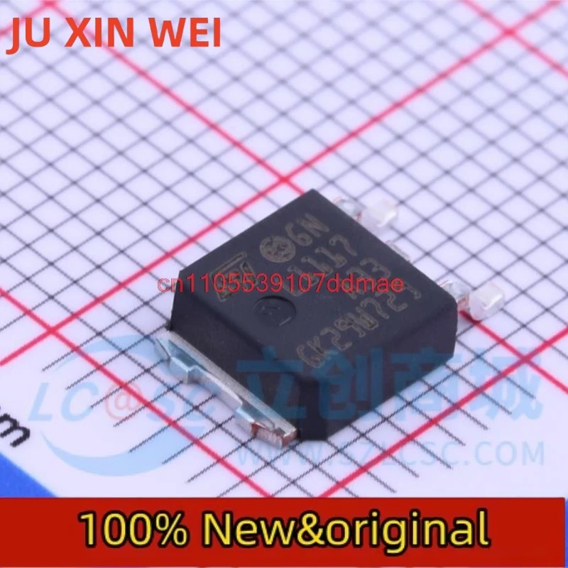 20PCS   New original low voltage drop regulator LD1117ADT33TR L1117A33 3.3V SOT252