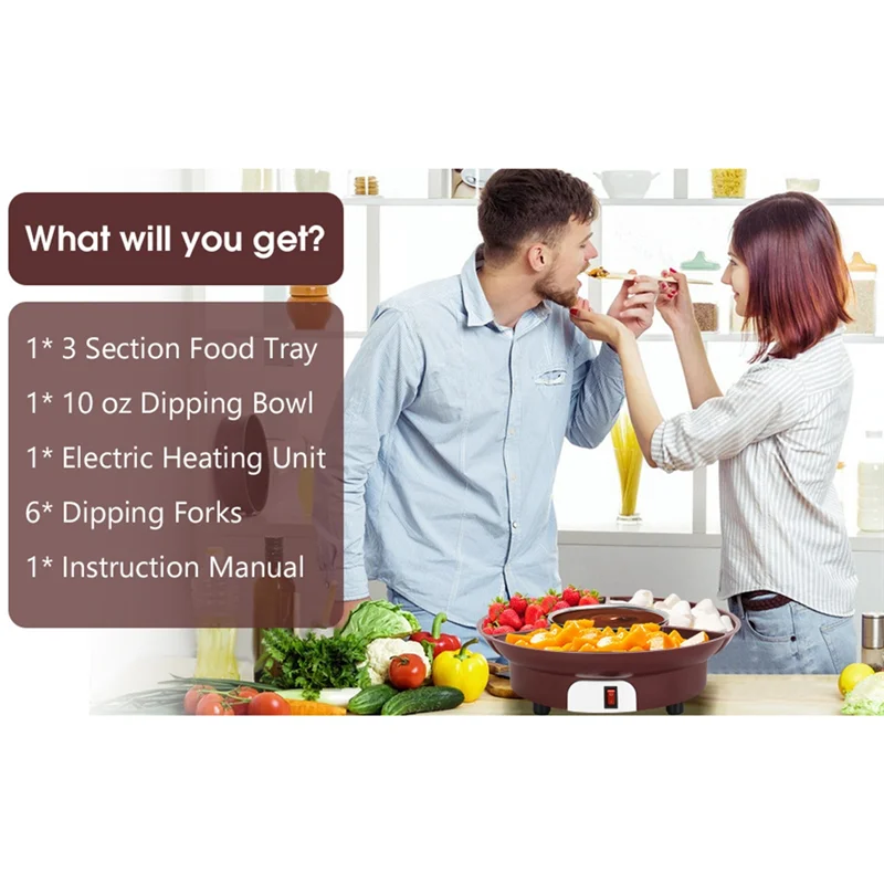 【Prijs-Drop!】10Oz Elektrische Chocolade Smeltkroes MINI Leuke Fondue Fontein Warmer Machine Voor Melk Chocolade Kaas Boter