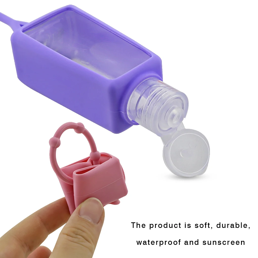 Color Random Hand Gel Dispenser Outdoor Camping Hiking Portable Handwash Dispenser Bottle Container