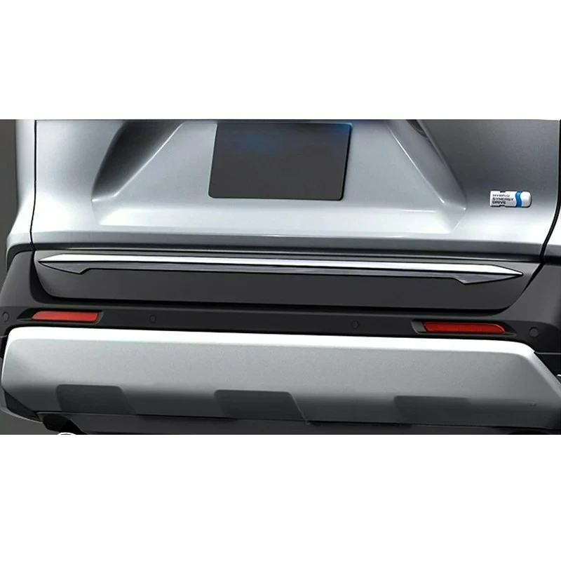 

For Toyota RAV4 RAV 4 XA50 2019 -2023 Rear Bumper Trim Strip Protective Molding Diffuser Lip Appearance Body Kit Spoiler