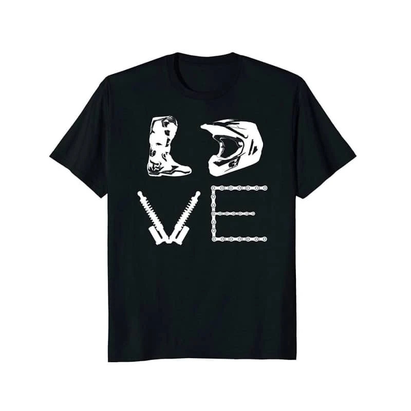 Tee-Shirt De Moto Cross Pour Homme Motard High-end Luxury Unisex Style Both of Men and Women