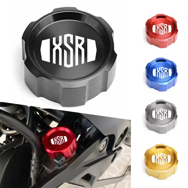 

For YAMAHA XSR700 XSR 700 XSR900 XSR 900 XSR125 155 Motorcycle Accessories CNC Rear Brake Fluid Reservoir Cap Cylinder Cover