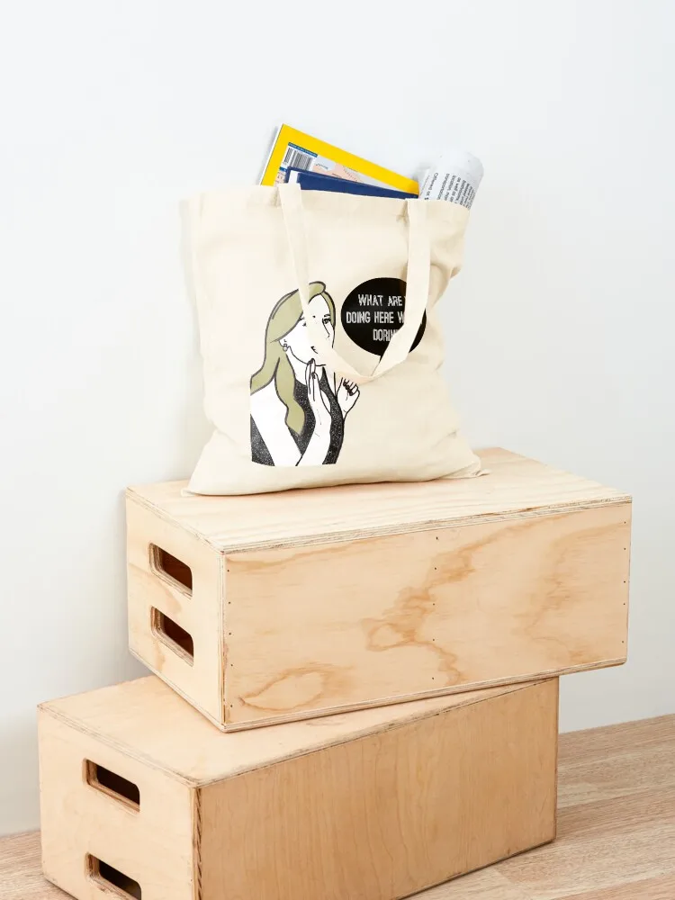 Without Dorinda Tote Bag eco bag folding personalized tote bag bags woman 2025 Women's shopper