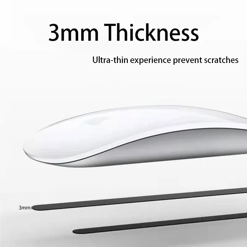 Profesional Mouse Film Anti-selip Antigores Tikar Tikus Tepi Kaki Mouse Skate Penutup Pelindung Lengan untuk Apple Magic Mouse