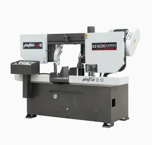 Ce 4230 Semi Automatic Metal Cutting Band Saw Machine with High Precision Cutting for Metal Processing