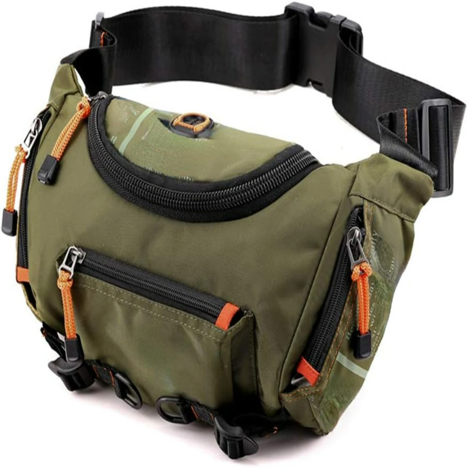 Comfortable, Stylish, and Durable Lightweight Men's Running Waist Bag with Adjustable Shoulder and Chest Straps - Versatile Cros