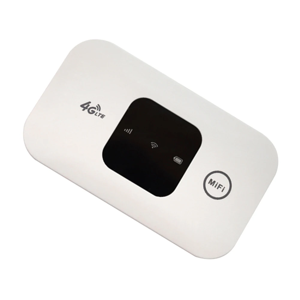 4G Pocket WiFi Router Portable Mobile Hotspot 150Mbps Wireless Modem 2100mAh Broadband with SIM Card Slot Wide Coverage