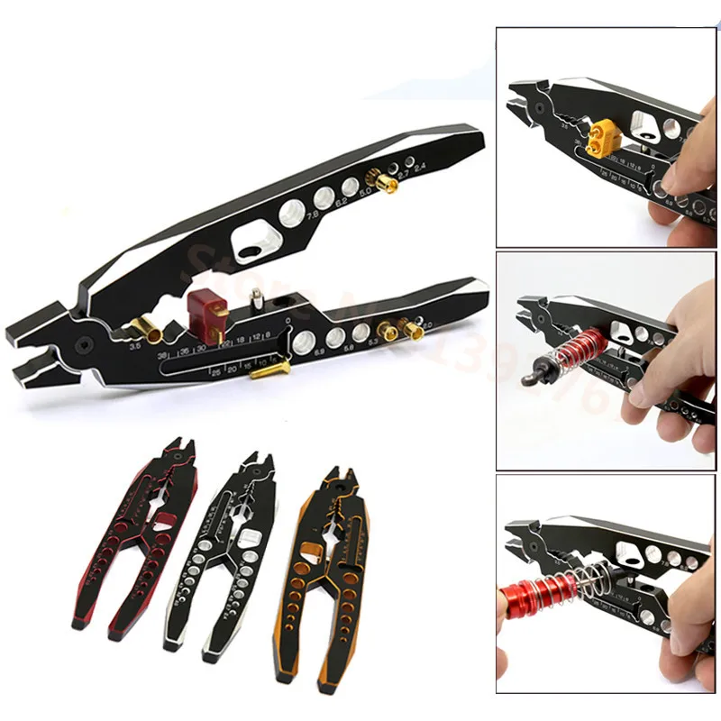 Remote Control Car Assembly All-metal Multi-function RC Shock-absorbing Pliers Ball Nose Suspension Lever Tools