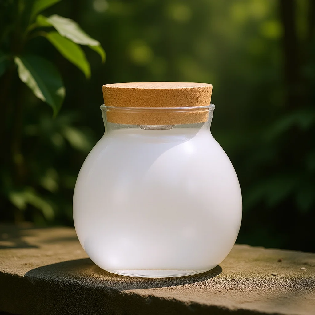 

Led Light Ecological Bottle Diy Micro Landscape Glass Container Transparent Borosilicate Terrarium For Home Decor Glass