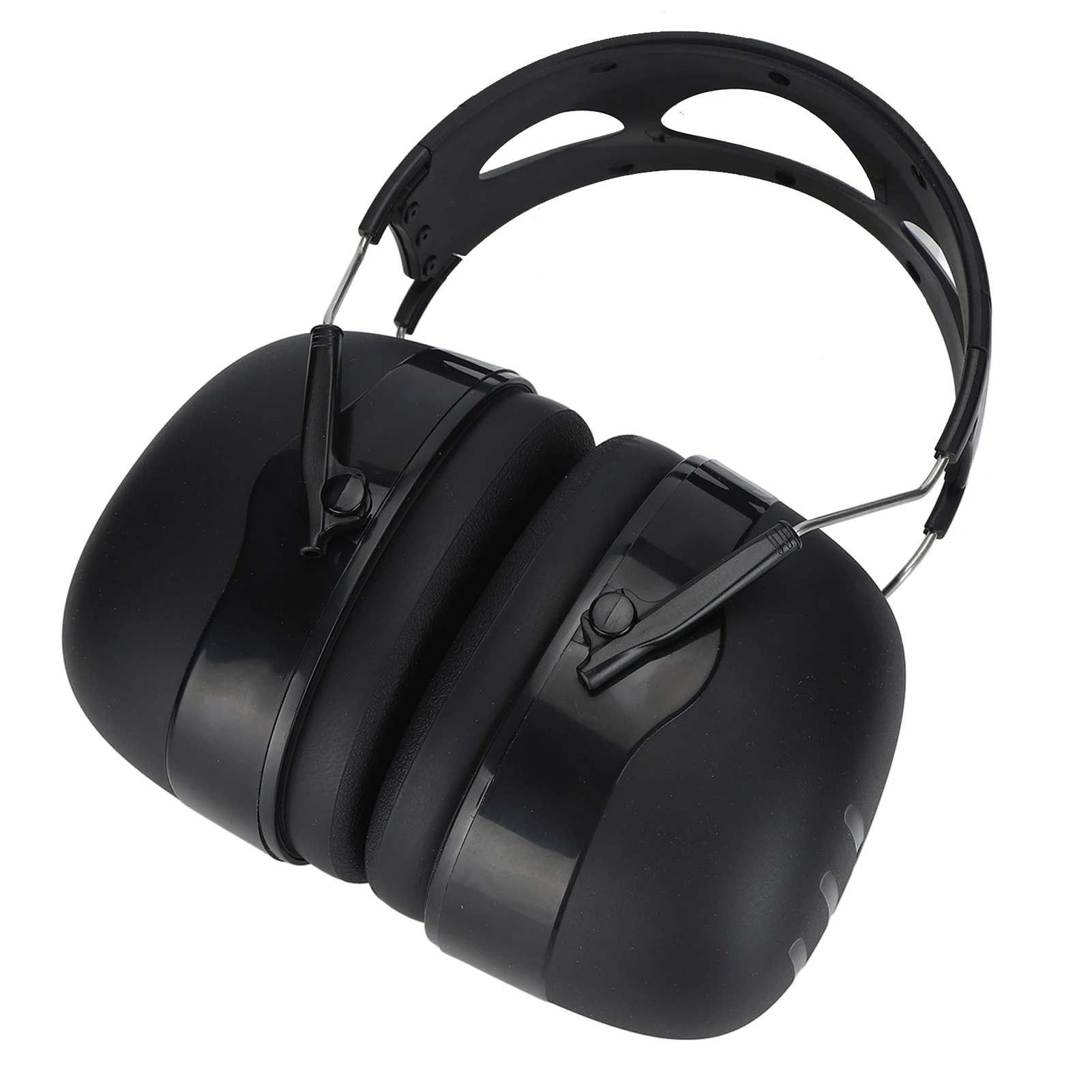 Noise Reduction Earmuffs Hearing  Soundproof Earmuffs NRR 37dB for Construction Woodworking Black Soundproof Earmuffs
