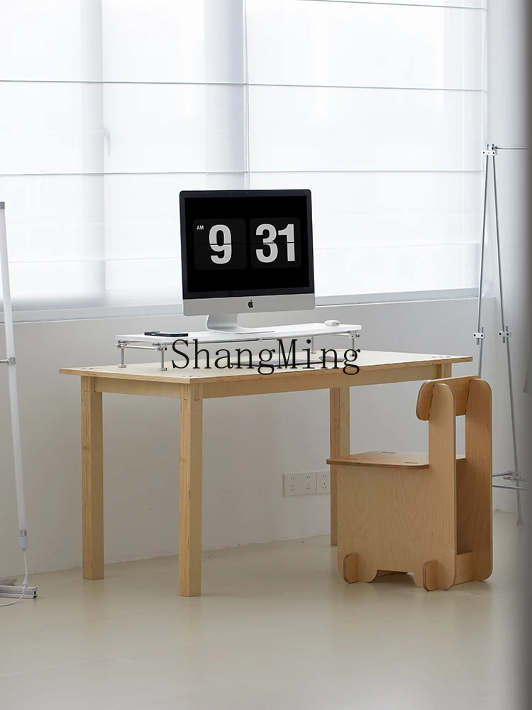 

CL Internet celebrity Acrylic Shelf Table and Storage Rack Solid Optical Axis Desktop Rack Home Office Computer Rack