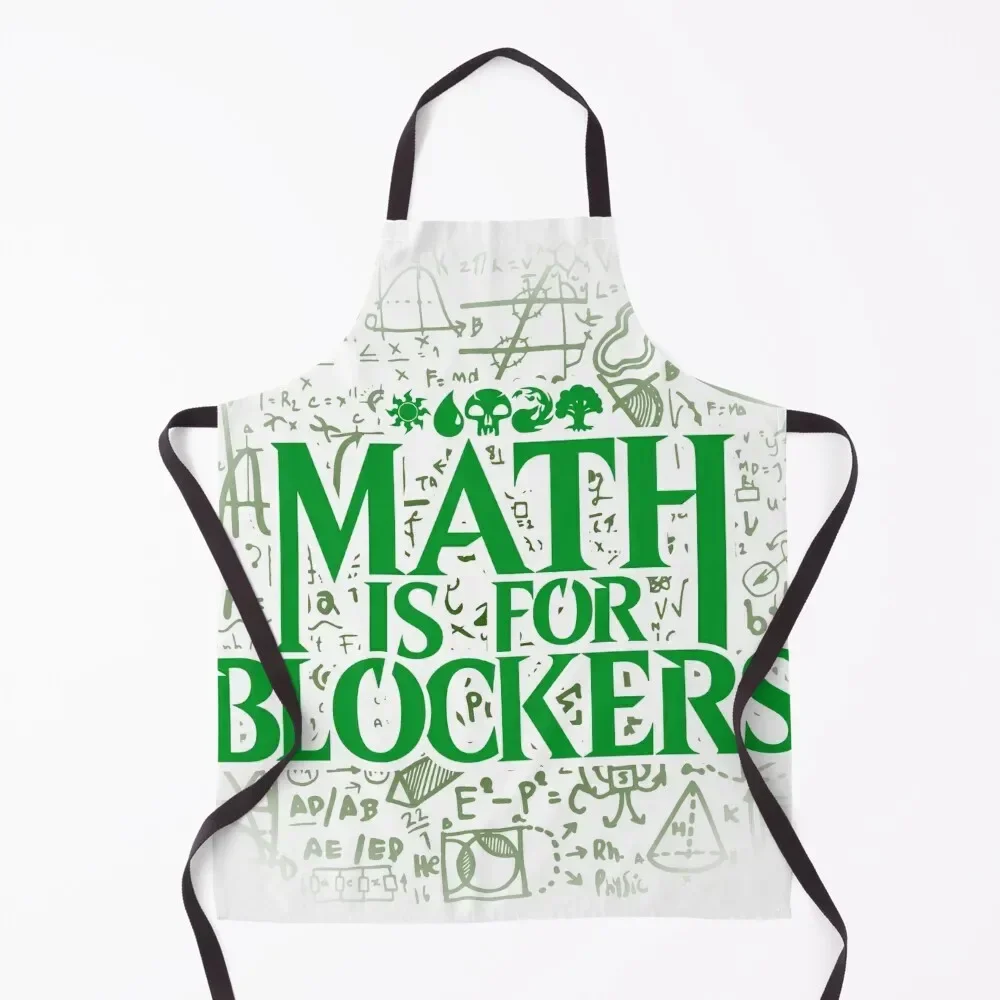 

Math is for Blockers - Forest Edition Apron Women's Home Clothes christmas decoration Apron