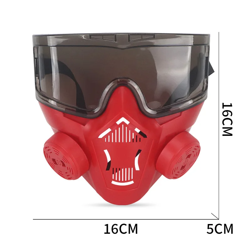 Fire FIRE Gas Masks Party Cosplay Dress Up Prop Headgear Halloween Mask Face Cover Kids Figure Mask Funny Hat Anime Helmet Decor