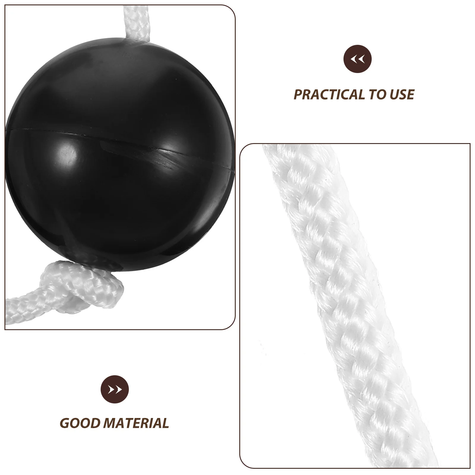 

2 pcs Rhythm Shaker For Percussion Instrument Musical Shaking Double Balls Beginner Friendly Long Lasting Warm Atmosphere