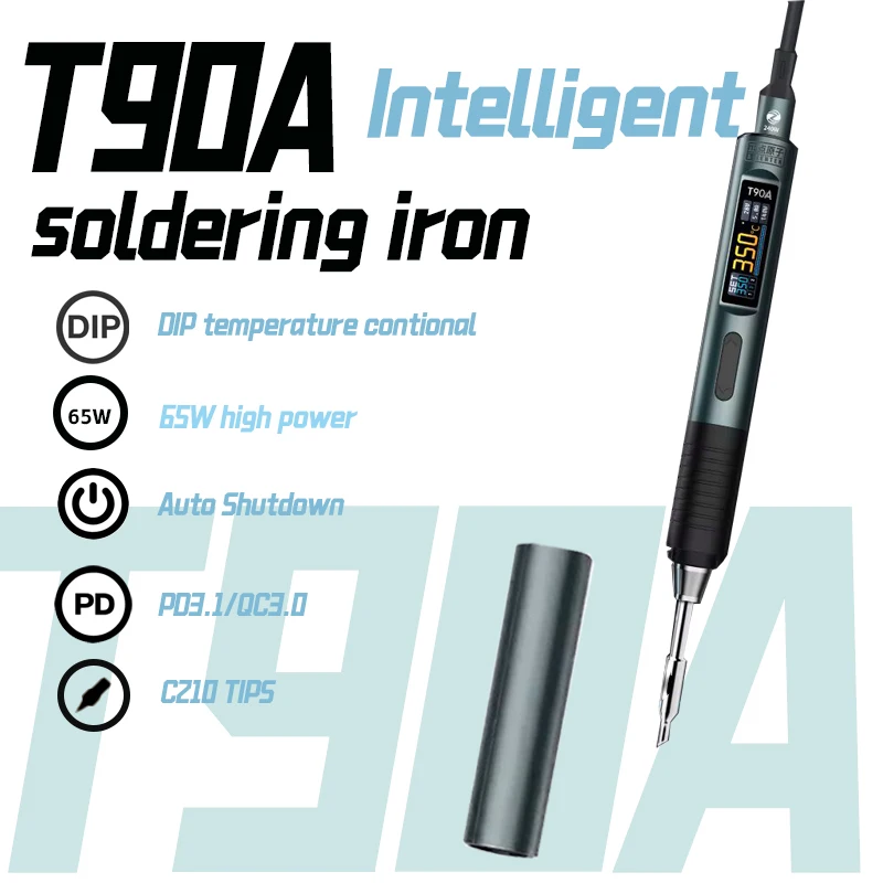 alientek-t90a-soldering-iron-80-450-℃-high-precision-temperature-control-professional-maintenance-partner-c210-tool