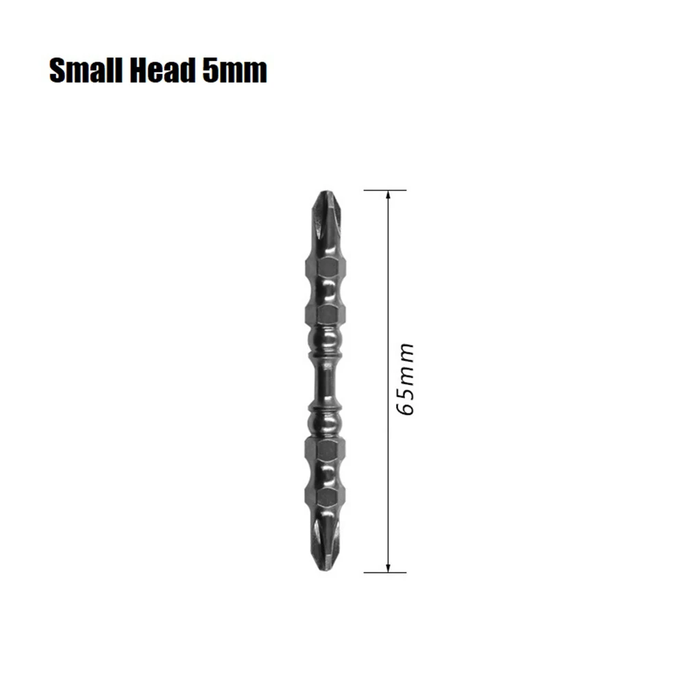 Nutdrivers Screwdriver Bit Tear Strong Magnetic Circle Double Head High-strength Metal Reduce Wear Electronics