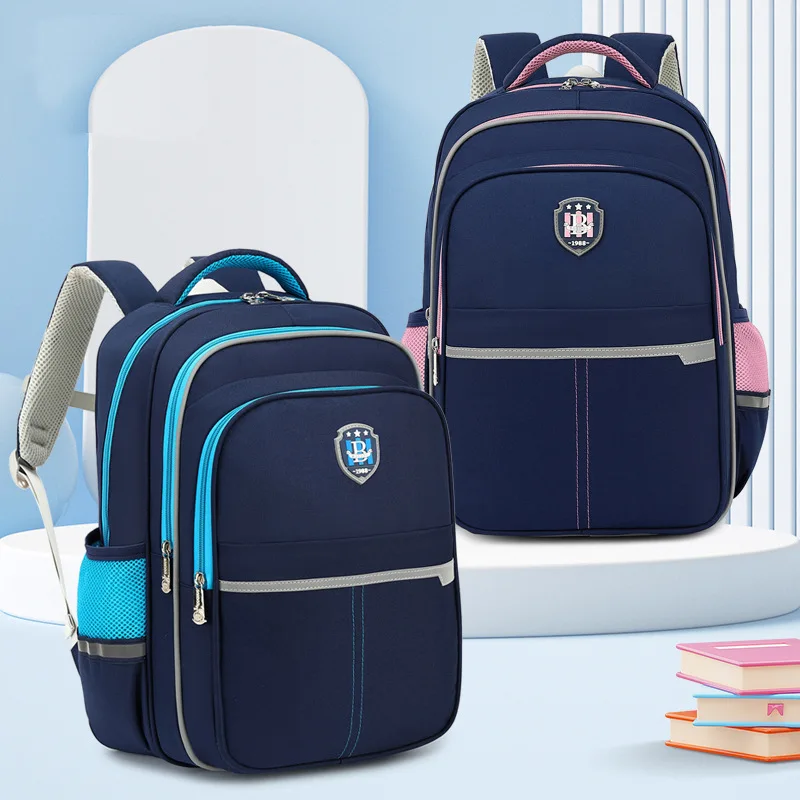 Back to School Spine-Protection Backpack for Boys,Ergonomic School Bag for Grades 3-6 Elementary Students