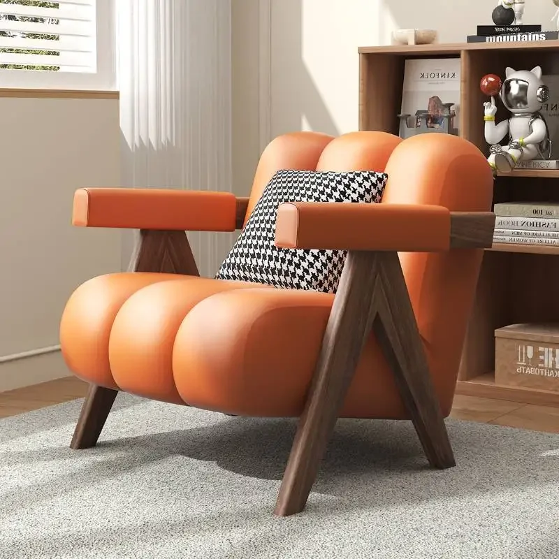 %Stuffed Relax Soft Chair Comfort Frame Lazyboy Luxury Modern Bedroom Chair Adult Nordic Design Poltrone Moderne Accessories