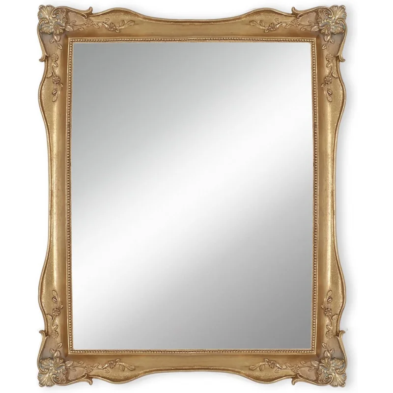 

Gold Mirrors Living Room Bedroom, Vintage Makeup Mirror Wall and Desk