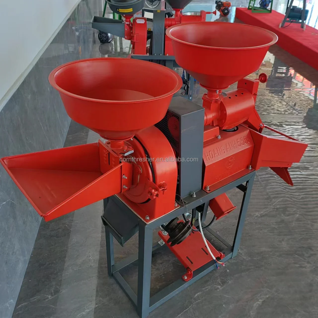 Mini Home Use Rice Polishing Mill Machine/Rice Husking Machine/Rice Miller Combined Rice Mill Machine