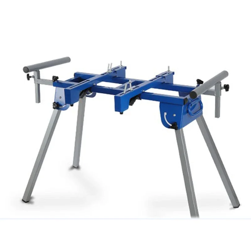 Multifunctional Cutting Machine Bracket Aluminum Machine Miter Saw Workbench Portable Foldable Woodworking Non Wheeled Bracket