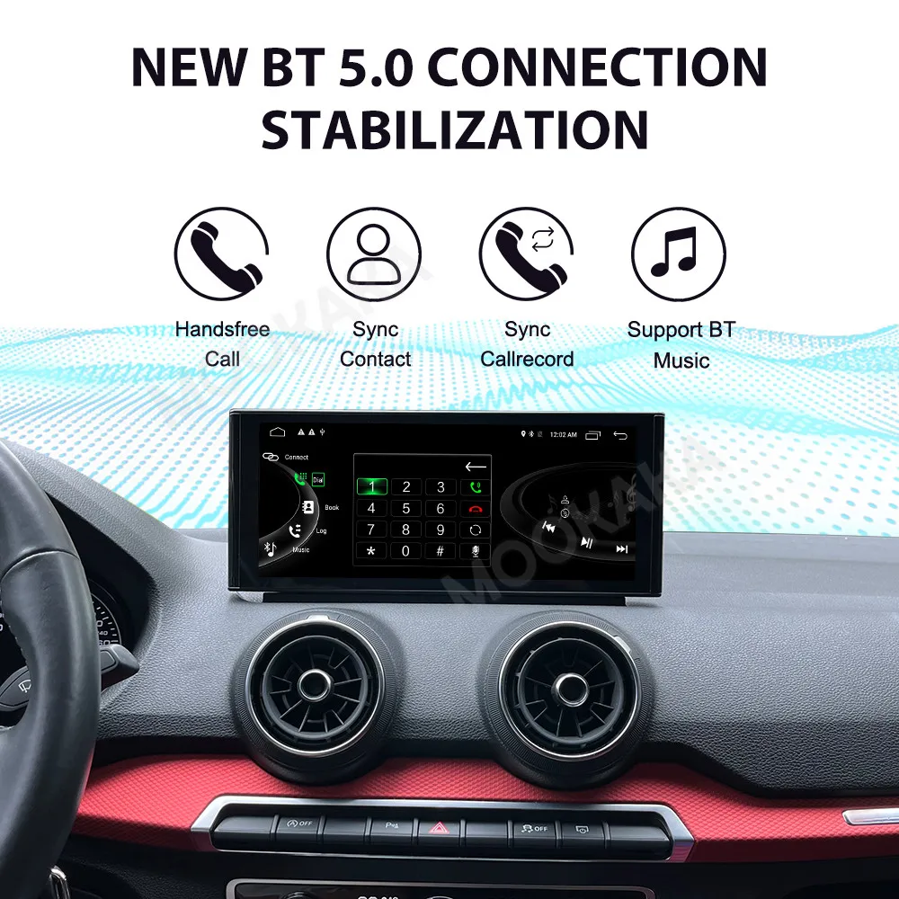 10.25 Inch Screen Car Radio For Audi A1 2012-2018 Android Auto GPS Navigation Multimedia Video Player Stereo Receiver Head Unit view 4