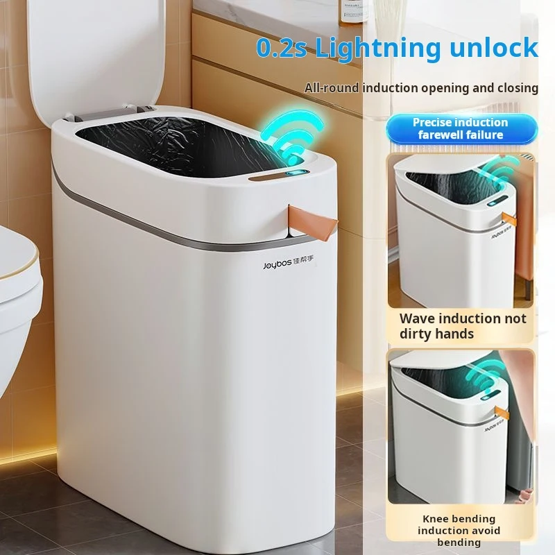 Smart Sensor Trash Can  Rechargeable Auto Adsorption Bag Garbage Can For Toilet Living Room Kitchen Household Items view 5