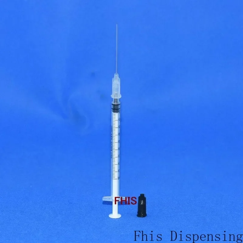 Needles Sealing Cap Pack of 10 1ml/1cc Syringe Needle+27G 1.5 Inches Dispensing