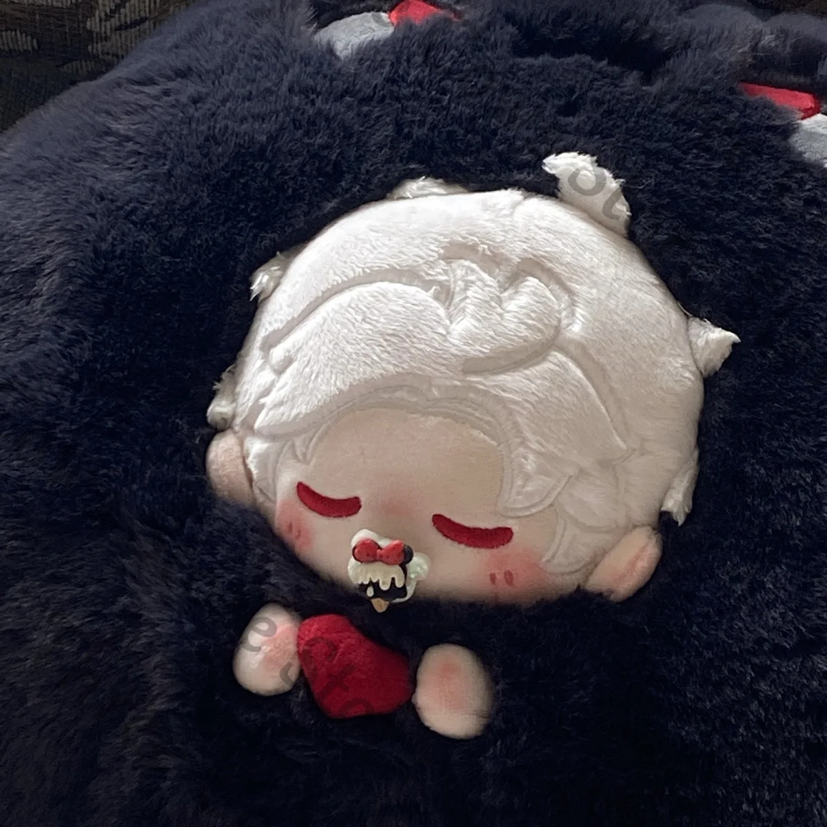 

40cm Anime Sylus Love and Deepspace Cosplay Back Cushion Cartoon Throw Pillow Accessory Maumet Puppet Ornament Dango Mascot Gift