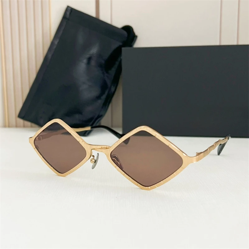 Fashion Y2K Style Germany Brand KUB Maske Z14 Alloy Men Sunglasses Women Square Fashion Outdoor Business Travel Eyewear Shades