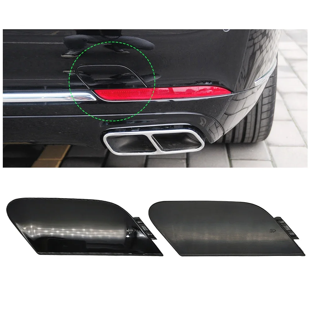 

For Mercedes Benz S-Class Rear Bumper Trailer Cover W222 Rear Bumper Towing Hook Cover 2228850424 2014-2020