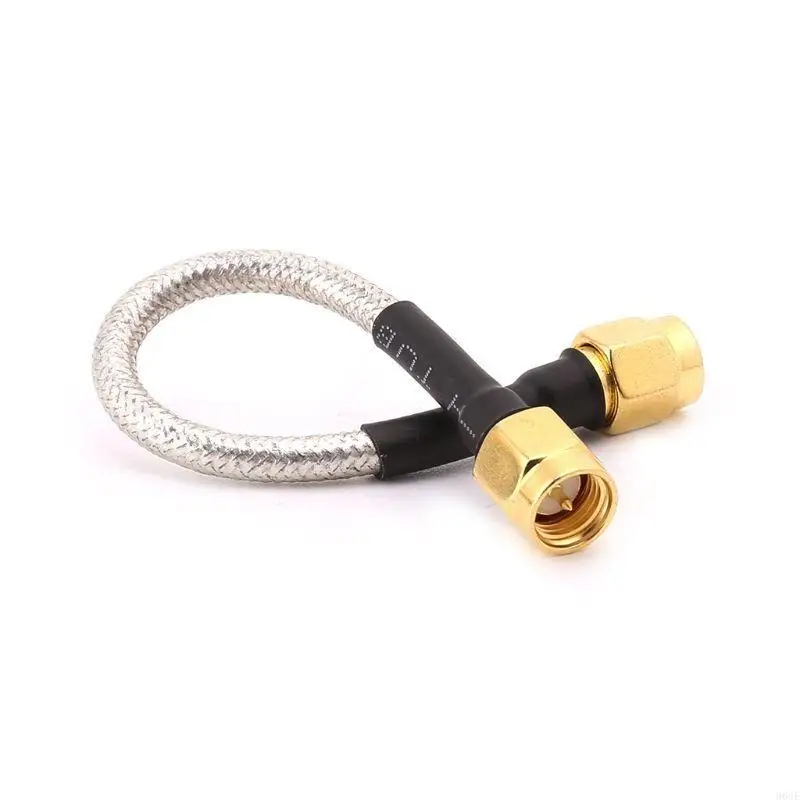 

96ge 10pcs SMA-мужское до SMA Мужское косиловое кабель RG402 10 см коаксиальные разъемы.