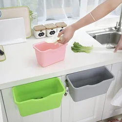 Wall Mounted Waste Bin Hanging Trash Bin for Kitchens Cabinet Door Kitchen Waste Bin Garbage Cans Counter Bins Trash Can Kitchen