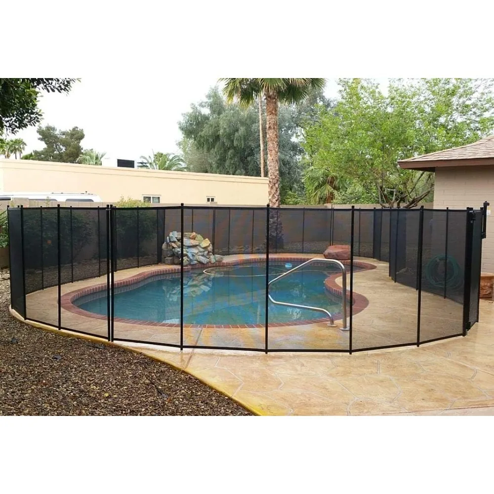 

4Ft x 96Ft Swimming Pool Fence in Ground Pool Safety Fencing