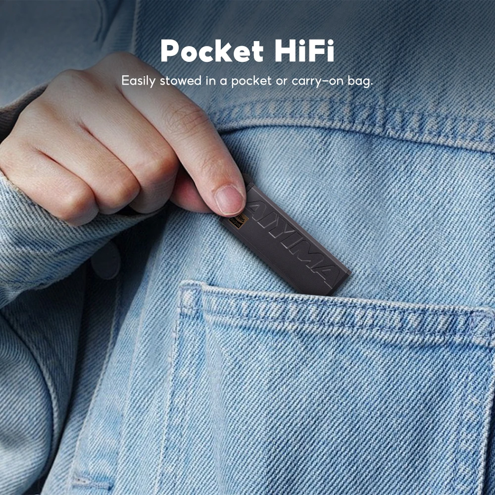 AIYIMA H3 مضخم ضوت سماعات الأذن المحمول ES9039Q2M مضخم ضوت سماعات الأذن DAC 32bit/768 كيلو هرتز DSD512 فك AUX متوازن 3.5/4.4 مللي متر