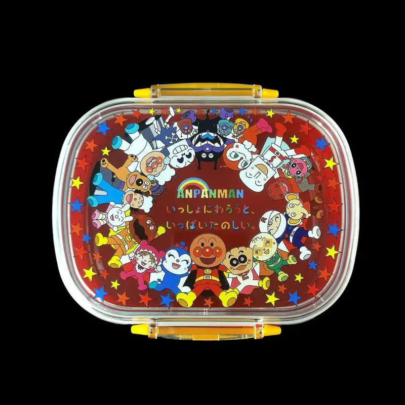 Kawaii Anpanman Bento Box Anime Cartoon Baikinman Cute Fruit Lunch Box Portable Children\'s Birthday Gifts Creative Peripheral