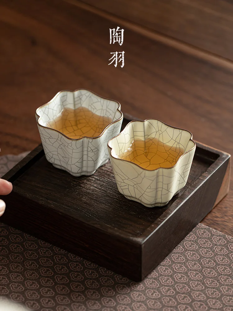 

Овечьи полные нефритовые белые фарфоровые одинарные мастерские керамические наборы Ru печи личные дегустации специальная чайная чашка