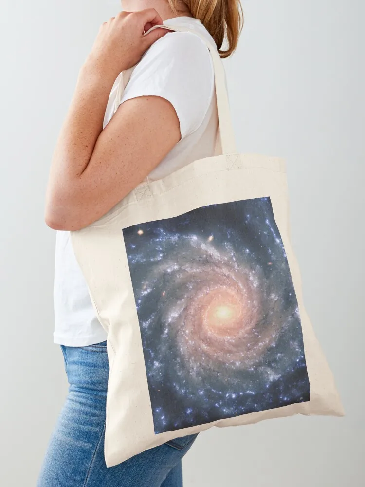 Spiral galaxy NGC 1232 constellation Eridanus ESO Space Telescope Picture HD HIGH QUALITY Tote Bag Canvas