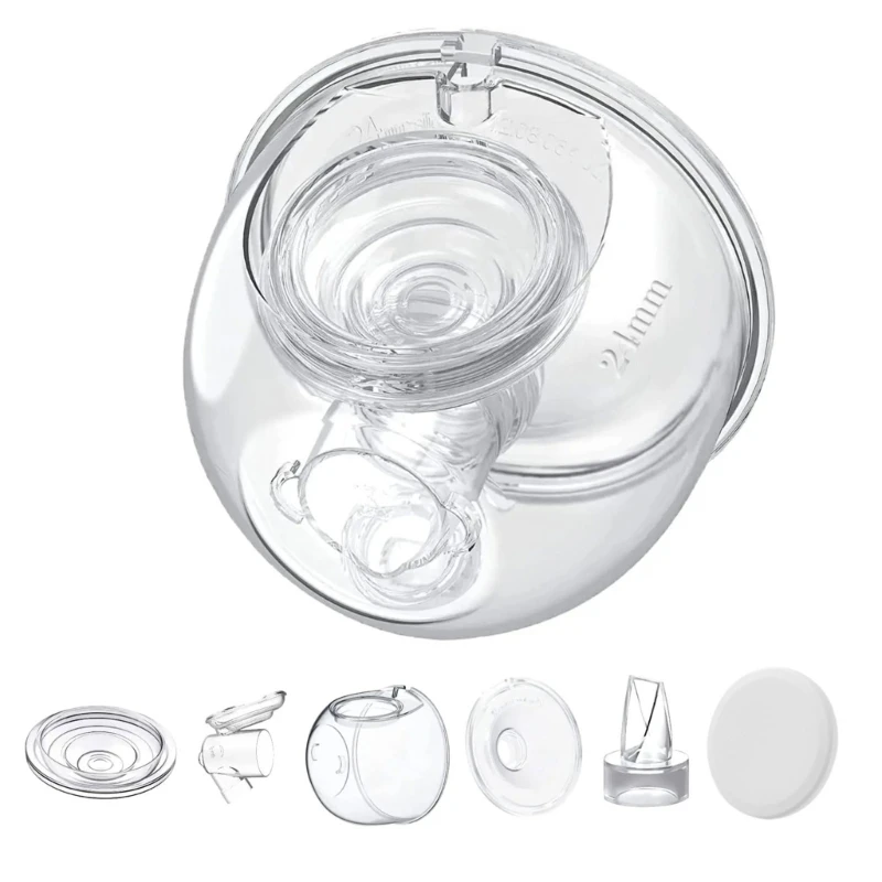 Efficient Attachment Breast Accessories Set Dust Cover for S12 Electric Breast Improve Pumping Experience